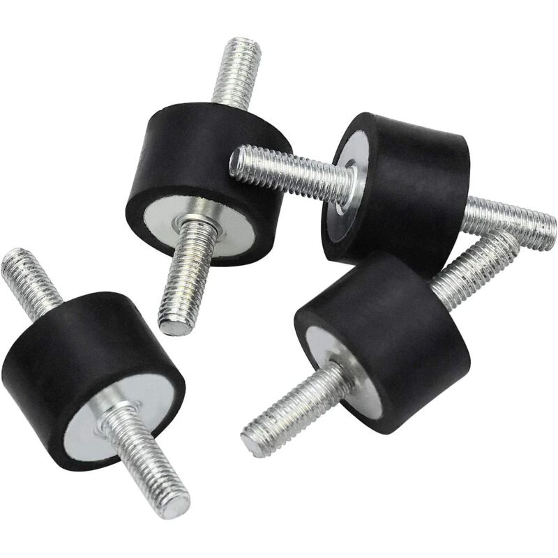 Lot De Supports Anti-vibration Caoutchouc/acier - Tailles M5 M6 M8 - Pour Voiture