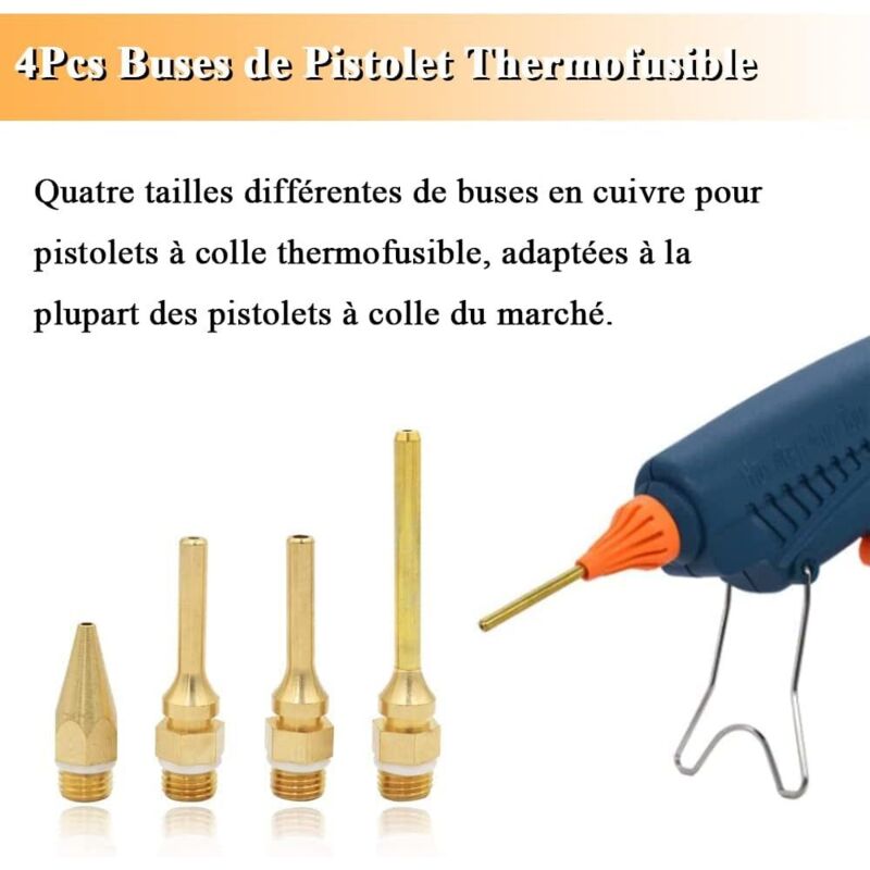Lot De 8 Buses Acier Inoxydable 3-12 Mm Pour Pistolet à Air Chaud 850 - Soudage Et Dessoudage
