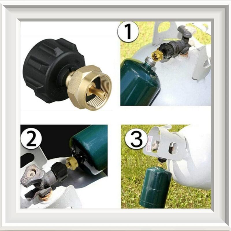 Adaptateur Tuyau Pour Recharger Réservoir Propane - Pour Camping, Gazinière Extérieur Et Cuisinière