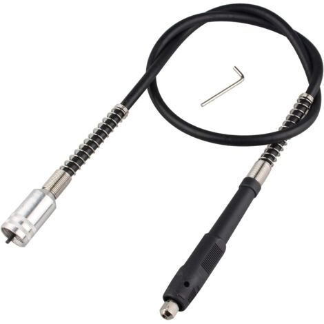 Flexible perceuse Tige extension Mandrin sans clé Compatible Outil accessoire de fixation pour Dremel Outil rotatif (1/5)