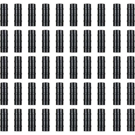50 PCS Clip de Film de Serre, 25 MM Serre Clip Film Clamp Kit pour Plastique, Clips de Fixation pour Film de Serre, Filet Anti-insectes, Filet d'ombrage Ă Effet de Serre (1/5)