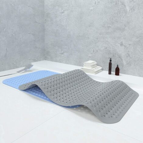 BAIHAO Tapis De Douche Rectangulaire Grande Salle De Bain, Antidérapant