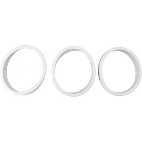 Polaris 280 Pneus de Rechange de Piscine, 3 pièces Adaptables Gomme Tendre pour Robot Polaris 180, 280, 360,380, C10, C-10