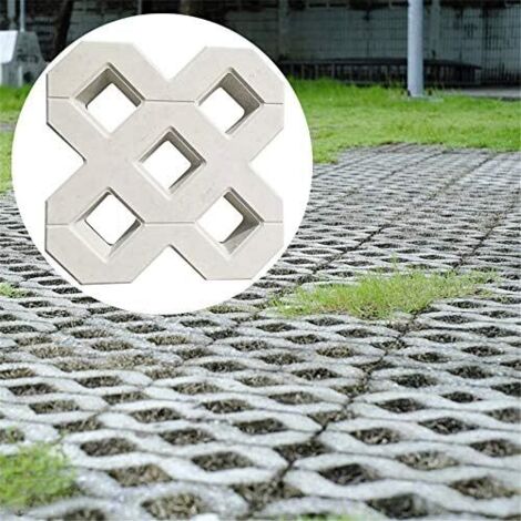 Moule Béton Plastique 40x40 Cm Pour Pavés Jardin - Moule Réutilisable Allée Chemin Pierre DIY