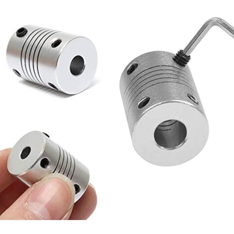 Flexible Accouplement Arbre 17mm à 24mm 51mm x 44mm Moteur Coupleur