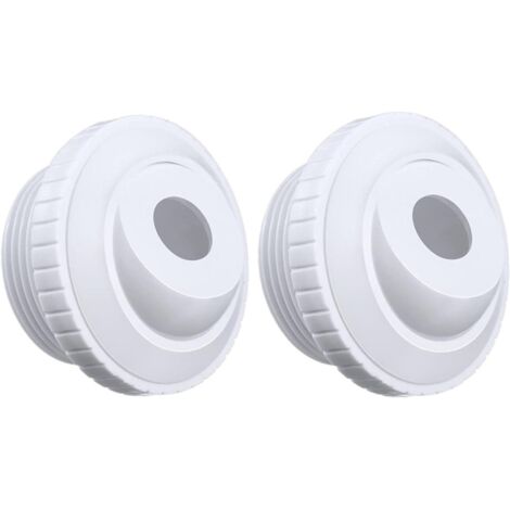 Buse de Globe oculaire de Massage de Piscine,Buse à Jet de Globe oculaire pour Spa  Raccord d'entrée de débit Raccord d'entrée de débit directionnel, Jet de Retour Fit 1-3/4" Filetage