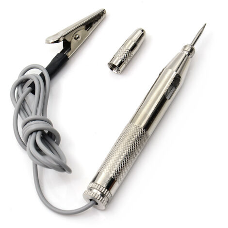 Stylo De Testeur De Tension De Circuit,Testeur Tension Automobile 6V/12V/24V Testeur De Circuit De Voiture Circuit Testeur Pen Stylo De Test éLectrique Sonde Outils De RéParation