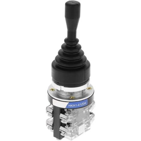 Memkey – Interrupteur à joystick momentané 4 positions 4NO – Tension 220V/380V – Courant 5A/10A – Résistant à l'eau et à l'huile - HKAI-41Z04