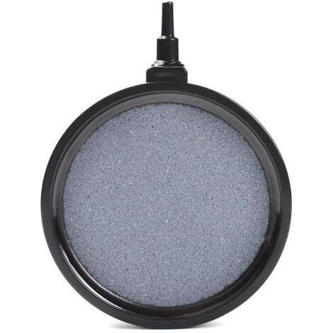 Aquarium Air Stone Bubble Disk Stone Réservoir de Poissons Pomme d'étang Diffuseur Plaque pour réservoir de Poissons Réservoir de Plate-Forme d'oxygène hydroponique 10.7cm x 2cm