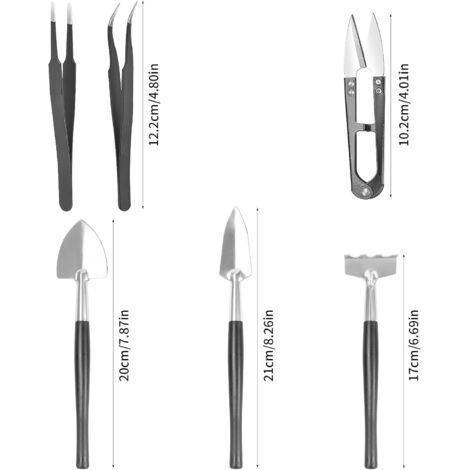 Hameçon De Jardin Métal Pour Bonsaï - Outil Compact Pour Racines Et Sol