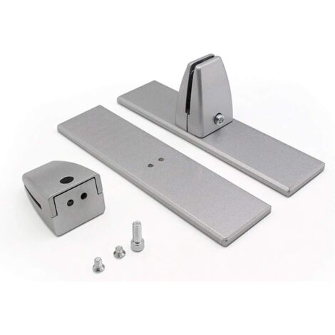 PRIOstahl : Pince à Verre Inox Pour Garde-corps (Ø42.4mm) Avec Goupille Sécurité - Pour Verre De 12mm