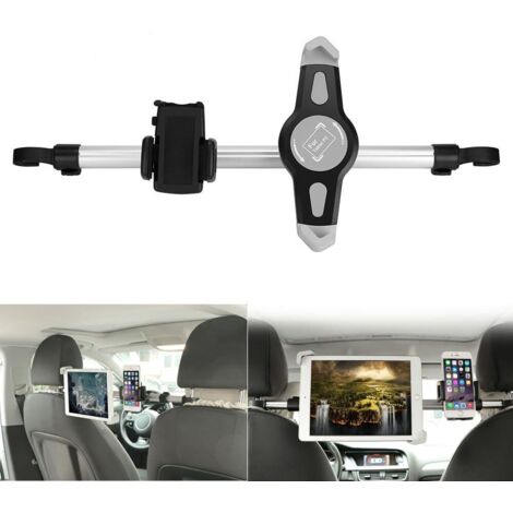 Support pour Tablette de Voiture 10 Pouces, Support pour Tablette de Voiture, appuie-tête Rotatif à 360 °, Compatible avec iPad 2/3/4 / Mini/DVD, Samsung Galaxy Tab (7-10,5 Pouces) (1/5)