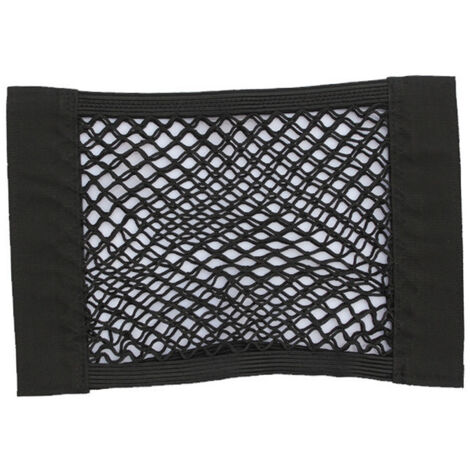 2pcs Filet de Rangement de Coffre, Grande Taille, Filet de Rangement de Voiture, Poche de Voiture Coffre de Voiture en Maille Filet Magic Sticker Bagages Sac, Universel 60 x 25 cm
