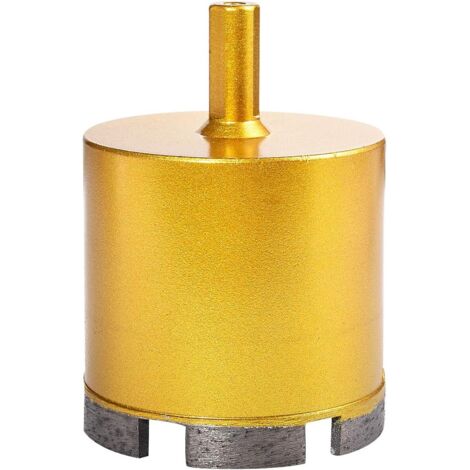 65mm Diamant Diamant Scie Trépan, Ardoise Porcelaine Marbre Creux Foret Creux Pour Verre, Céramique, Porcelaine, Tuile, Marbre, Granit (Diamètre De 65mm)