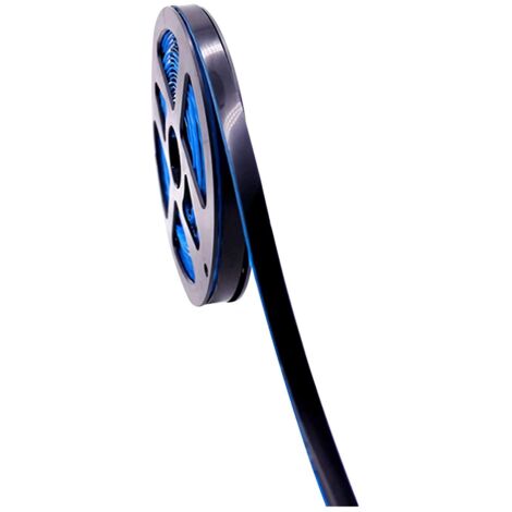 Bande de calfeutrage autocollante en polyuréthane pour baignoire, salle de bain, toilettes, cuisine (largeur : 7,5 mm, noir) (1/5)