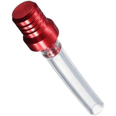 Réservoir D'Essence Anti-Inversion De Gazole De Carburant Soupape D'Aération Tuyau De Reniflard VTT Dirt Bike Pit - Rouge