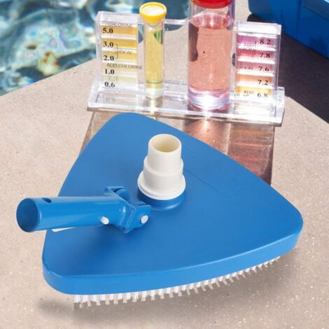 Tête D'Aspirateur Piscine Universelle Rotative Avec Brosse - Nettoyage Fond Et Parois