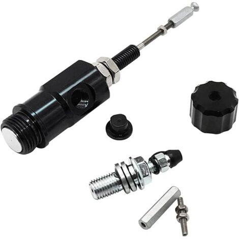 Pompe de Frein D'embrayage Hydraulique, Diamètre 14 mm Moto Hydraulique Embrayage Maître Cylindre Rod Frein Pompe Universel Moto Modification Accessoires pour à la Plupart des Motos,Noi