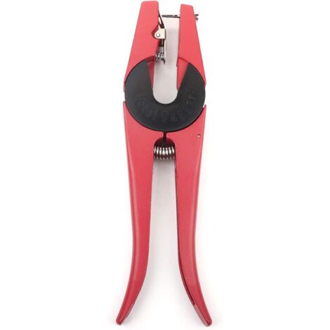 Pince Etiquette Oreille, Pince Oreille bétail Pince étiquette Animal Oreille Installer Outil 90 degrés applicateur Puncher Tagger pour Les porcs de bétail Moutons chèvres bovins Vaches (1/5)