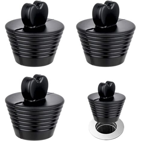 Bouchons Baignoire 3 Pièces Bouchon d'Évier en Silicone Universels en Silicone Bouchon de Vidange de Salle De Bain pour Évier de Cuisine Égout de Sol Bouchon de Vidange de Salle de Bain