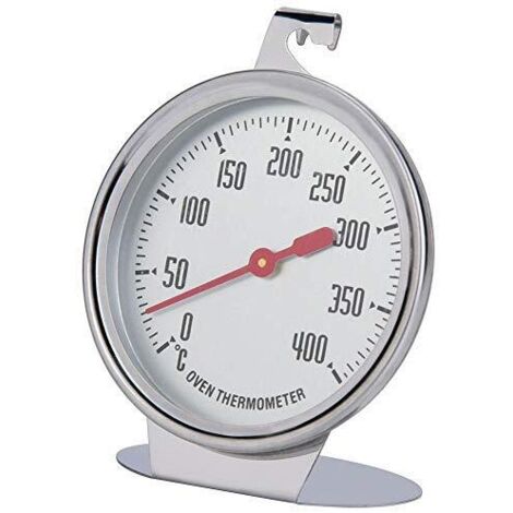 Thermomètres de four Indicateur de température Thermomètre à lecture instantanée Sonde en acier inoxydable Tenez le cadran levé Gros calibre Fournitures de cuisson pour la cuisine