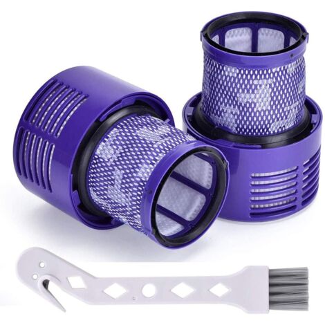 Lot de 2 filtres Hepa lavables de rechange pour Dyson V10 Cyclone Series, V10 Absolute, V10 Animal, V10 Total Clean, SV12, remplace (V10) (1/6)