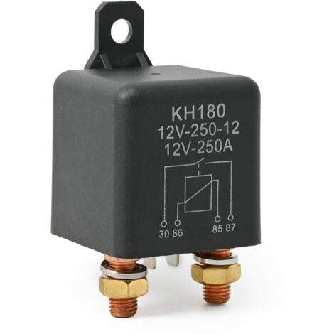 4 broches 12 V 250 A - Interrupteur de commande de batterie à haute performance - Relais de démarrage pour voiture, moto, camion (1/5)