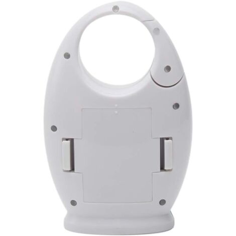 Radio De Douche Étanche AM FM - Mini Radio Salle De Bain Avec Poignée, Volume Réglable (Noir Et Blanc)