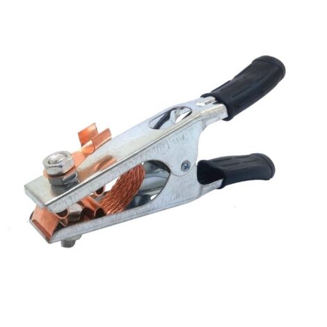 Pince de Masse de soudage, Pince de Terre de soudage galvanisée Pince de Tige de Terre 500A magnétique Bonne conductivité pour Soudeur pour Soudeur Manuel(US Type)