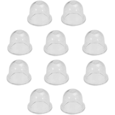 Lot de 10 bases d'ampoule de pompe d'amorçage pour débroussailleuses Homelite Echo Stihl Poulan Zama 0057003 0057004 (1/4)