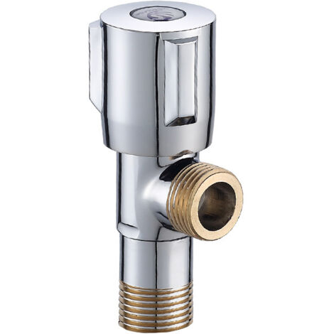 Chaude Vanne de Mélange D' Froide Mitigeur Thermostatique Vanne De Régulation De Température Fournitures pour Salle De Bains Robinet De Douche WC(G1/2) (1/5)