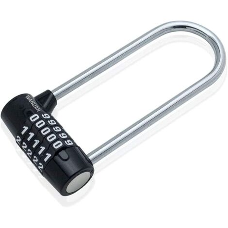 Grandes Longues Beam Locker porte de l'armoire poignées combinaison serrure cadenas gym 5 chiffres sécurité à bagages casier armoire