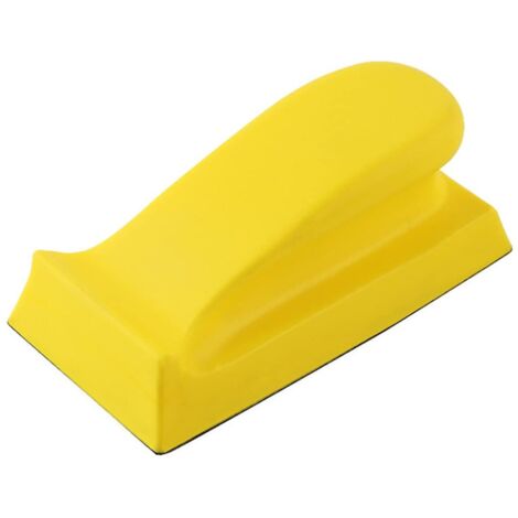 Bloc de Ponçage Manuel Tampons Éponge en Papier de Verre à Main Tampon de Ponçage à La Main Disque de Meulage de Polissage Porte-Papier de Verre Éponge pour L'Artisanat, d'art Meubles, Bois (1/5)