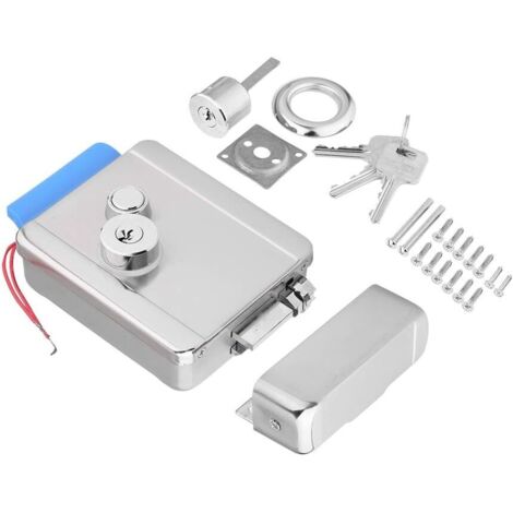 Memkey – Serrure électrique à commande électronique – Acier inoxydable – Haute sécurité – Déverrouillage manuel à clé – Installation facile