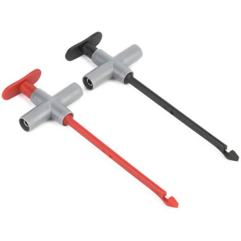 2pcs P5010 fil de Test Automobile Multimètre Multimètre Pince de Test Kit Multimètre Accessoire Pour Réparation Automatique Pince de test de ponction outil de test de voiture pince de sonde (1/5)