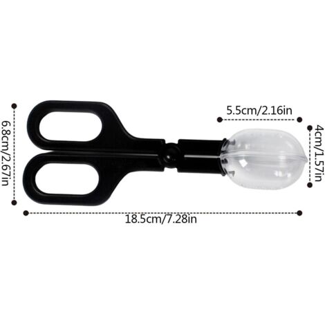 Flexzion Attrape Reine Lot De 10 Clips Cage Reine Flexzion - Plastique Transparent - Pour Apiculteurs - Capture Et Marquage Matériel Ruche Transparent