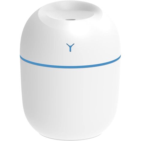 Humidificateur dair, Andoer 220ml humidificateur dair Silencieux, humidificateur dair bebe avec Veilleuse USB Humidificateur sans eau Humidificateur Automatique pour la Voyage Bureau Chambre (1/5)