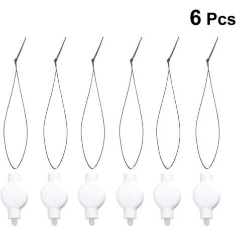 6pcs LED Lanterne Lumières Blanc Chaud LED for Party Festival de Lampion Ballons de Mariage Anniversaire de Noël Décor Simple