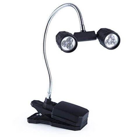 Lampe De Bureau Multifonctionnel LED Clip LIGHT Tent CAMPING Camping Barbecue Barbecue Lumière Camping en Plein air Lampe de Nuit Protection des Yeux Lampe de Table