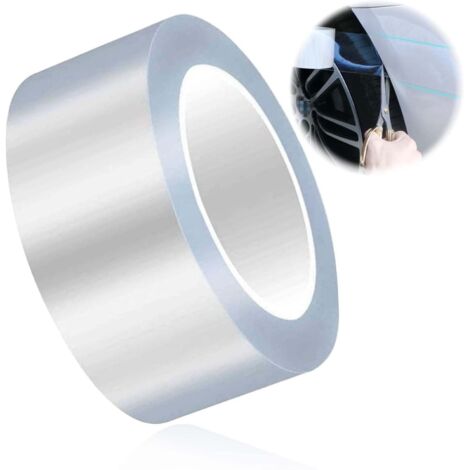 film de protection voiture transparent,5CM×10M Film Protecteur de Seuil de Porte Universel,auto-adhésif film de voiture,Film Vinyle DIY Car Wrap Sticker pour Voitures Moto Vélos Anti-Rayures (1/5)