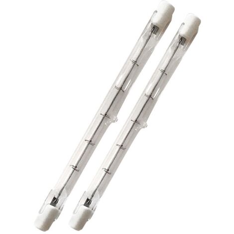 Aougo – Ampoule halogène dimmable R7s 118mm 500W – Blanc chaud 2800K – 11000lm – AC 200-240V – Lot de 5 pour éclairage intérieur et extérieur