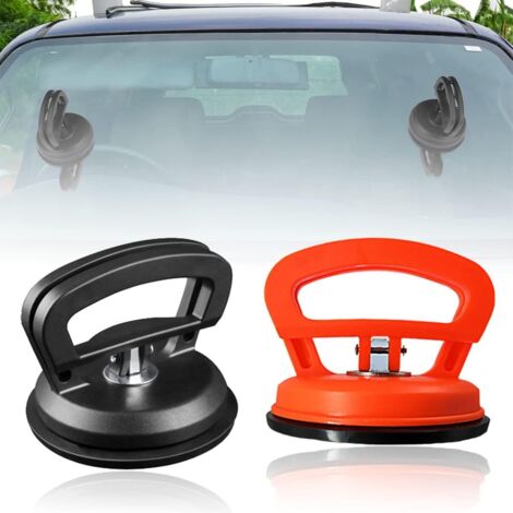 Ventouse Carrosserie, 2 Pièces Ventouse Debosselage Carrosserie, Extracteur de Bosse de Voiture, pour la Réparation de Bosses de Voiture, Verre, Carreaux, Vitre, Levage et Déplacement (1/5)