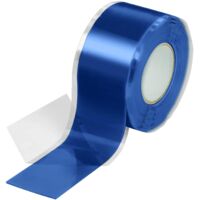 1x 3m ruban en silicone auto-fusionant (auto amalgamant, auto-vulcanisant), ruban isolant et bande d'étanchéité (eau, air), 25 mm de large, bleu