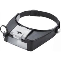 Bandeau Loupe Led Lampe frontale Loupe de bijoutier Loupe 1.5X 3 X 8.5X 10x