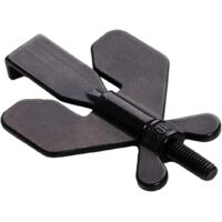 Serrure Porte Interieure Chambre Portable Door Lock Verrouillage De Voyage, Dispositif De Sécurité D'arrêt De Porte Antivol Améliorer La Sécurité Et La Confidentialité, pour Hôtel/Appartement Noir