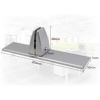 Monsully 6 Supports de Pince de Bord de Panneau Solaire, Fixation de Panneau Solaire pour Monsully 6 Supports de Pince de Bord de Panneau Solaire, Fixation de Panneau Solaire pour
