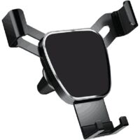 Support de Téléphone Portable de Voiture, Support de Téléphone Portable de Voiture Ventilation Support de Voiture Support de Téléphone Portable Antidérapant pour Voiture,Noir