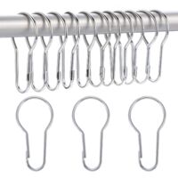 JJbaok Crochets De Rideau De Douche Robustes En Bronze, Anneaux De Douche En Metal Antirouille Pour Salle De Bain Cintres De Douche Decoratifs Avec Design Coulissant Lisse Ensemble De 12 Jbae1449