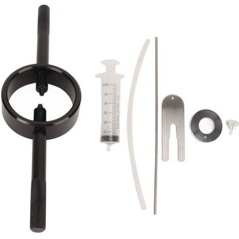 Kit D'entretien Fourche Moto - Jauge Niveau Huile 0-300mm, Outil Cartouche, Compresseur Ressort, Purge, 10 Pièces