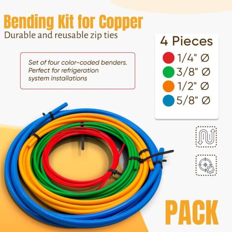 KIT CINTREUSE TUBE cuivre climatiseur avec design plastique PE multi